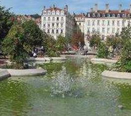 Fountain in Lyon, France